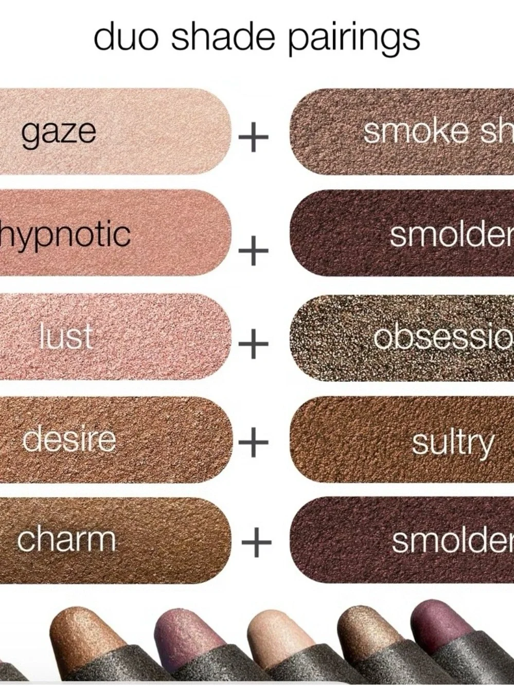 Tarte SmolderEYES Shadow Liner Duo – Smokeshow + Gaze Eye Makeup Set